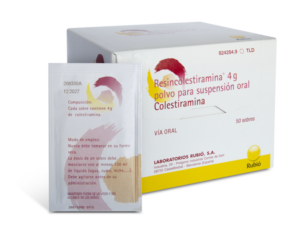 Resincolestiramina® 4 g powder for oral suspension